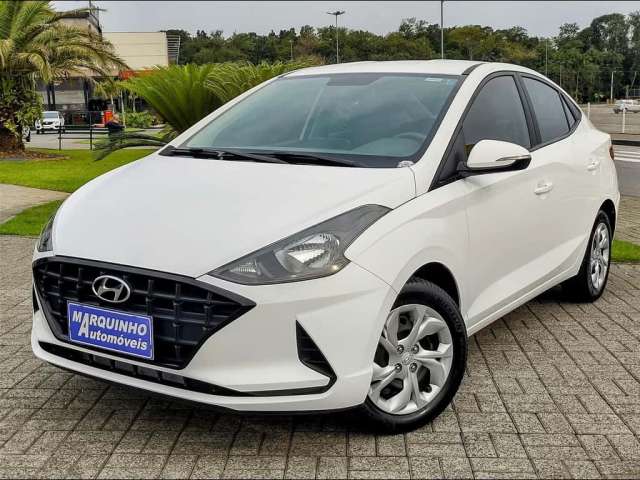 Hyundai HB20S Vision 1.0 Flex 12V Mec.  - Branca - 2021/2022