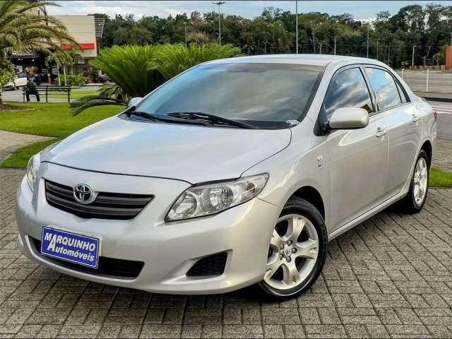 Toyota Corolla GLi 1.8 Flex 16v Aut.  - Prata - 2010/2011