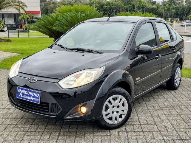 Ford Fiesta Sedan 1.6 8v Flex - Preta - 2011/2012