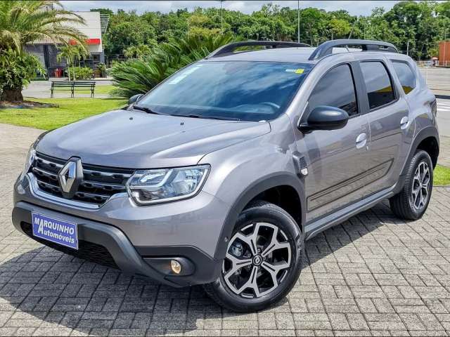 Renault Duster Iconic 1.3 TCe 16v Flex  Aut. - Cinza - 2022/2023