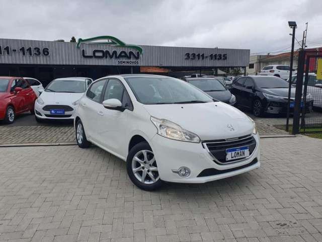 PEUGEOT 208 1.5 ALLURE 8V FLEX 4P MANUAL 2014