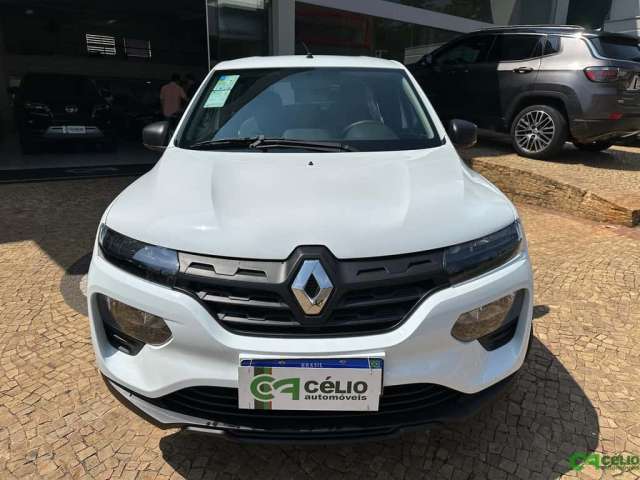 Renault Kwid Zen 1.0 Flex 12V 5p Mec.  - Branca - 2024/2025