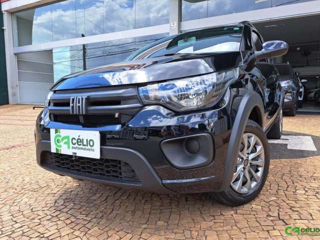 Fiat Mobi TREKKING 1.0 Flex 5p.  - Preta - 2022/2023