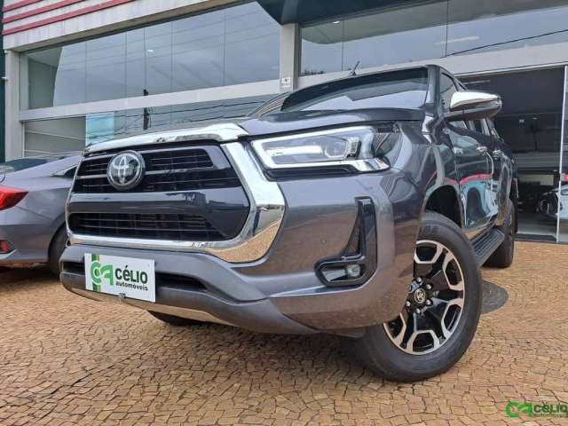 Toyota Hilux /  CDSRXA4FD - Cinza - 2021/2021