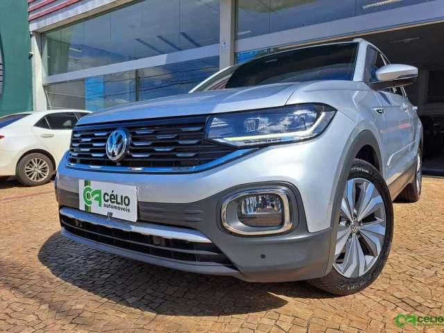 Volkswagen T-Cross 1.4 250 TSI HIGHLINE 16V FLEX 4P TURBO AUTOMÁTICO - Prata - 2019/2020