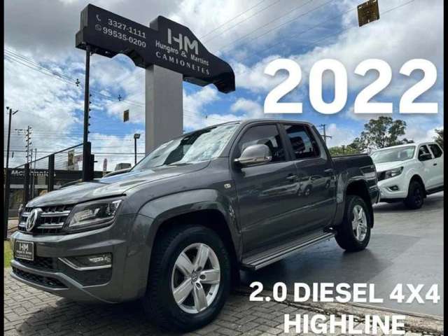 VOLKSWAGEN AMAROK 2.0 HIGHLINE 4X4 CD 16V TURBO INTERCOOLER DIESEL 4P AUT 2022