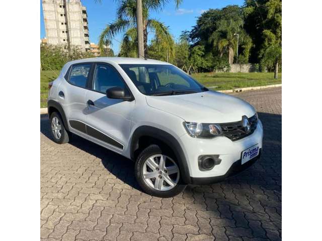 Renault Kwid Zen 1.0 Flex 12V 5p Mec.  - Branca - 2019/2020