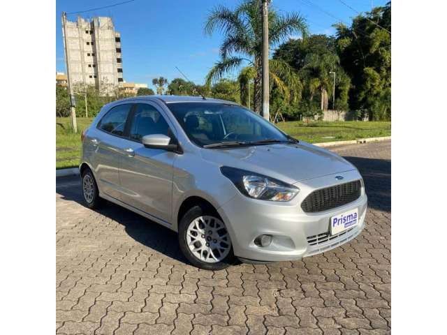 Ford KA 1.0 SE/SE Plus TiVCT Flex 5p  - Prata - 2017/2018