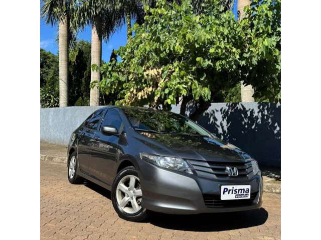 Honda City Sedan LX 1.5 Flex 16V 4p Mec.  - Cinza - 2009/2010