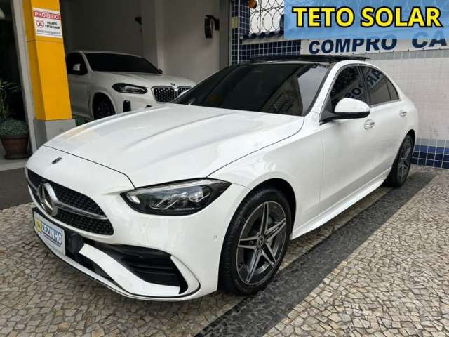 Mercedes-benz C 200 2023 1.5 eq boost híbrido amg line 9g-tronic