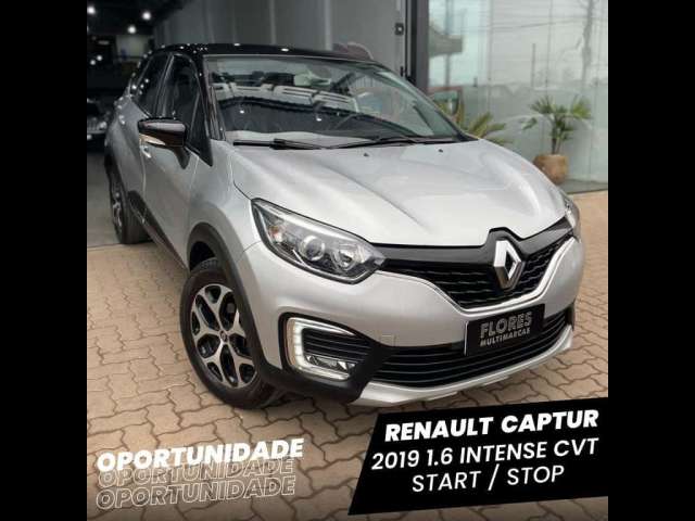 Renault Captur Intense 1.6 16V Flex 5p Aut.  - Prata - 2018/2019