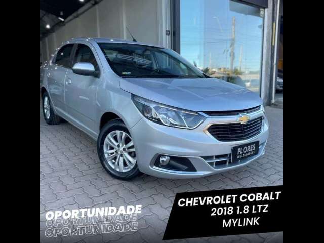 Chevrolet Cobalt LTZ 1.8 8V Econo.Flex 4p Mec.  - Prata - 2018/2018