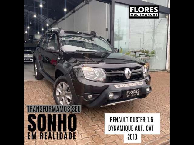 Renault Duster Dynamique 1.6 Flex 16V Aut.  - Preta - 2018/2019