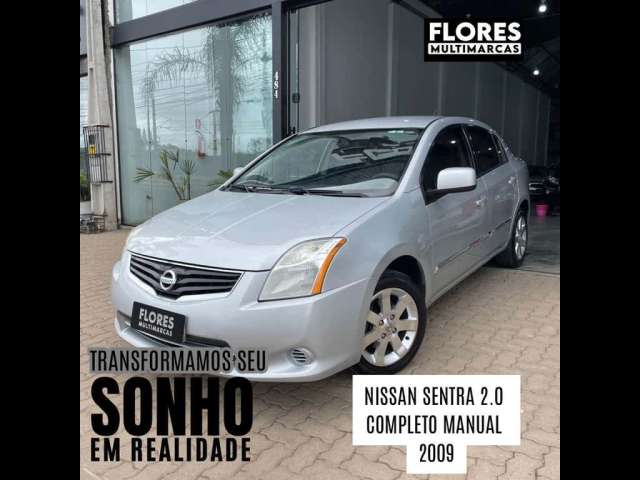 Nissan Sentra 2.0/ 2.0 Flex Fuel 16V Mec.  - Prata - 2009/2010