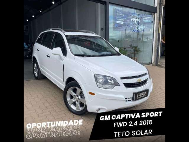 Chevrolet Captiva SPORT FWD 2.4 16V 171/185cv  - Branca - 2015/2015