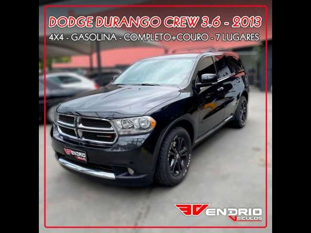 Dodge DURANGO 3.6 4X4 CREW V6 GASOLINA 4P AUTOMATICO