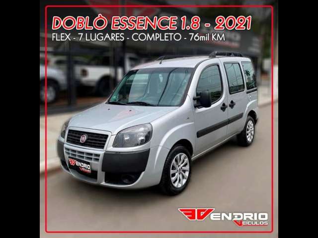 Fiat DOBLÒ 1.8 MPI ESSENCE 7L 16V FLEX 4P MANUAL