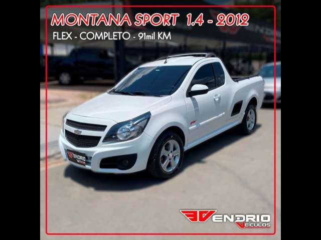 Chevrolet MONTANA 1.4 MPFI SPORT CS 8V FLEX 2P MANUAL