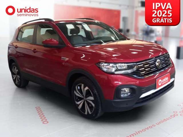 Volkswagen T-cross 2023 1.0 200 tsi total flex comfortline automático