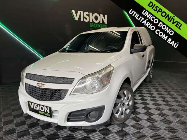 Chevrolet Montana LS 1.4 COM BAÚ - Branca - 2018/2019