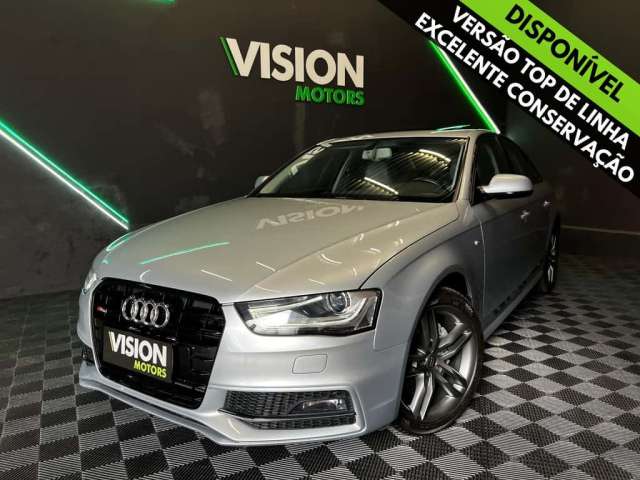 Audi A4 Ambiente 1.8 Turbo  - Prata - 2015/2016