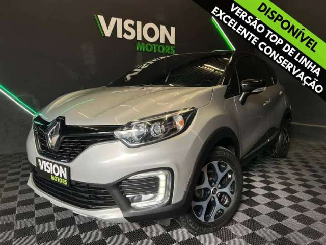 Renault Captur Intense 1.6 Automática CVT.  - Prata - 2019/2020