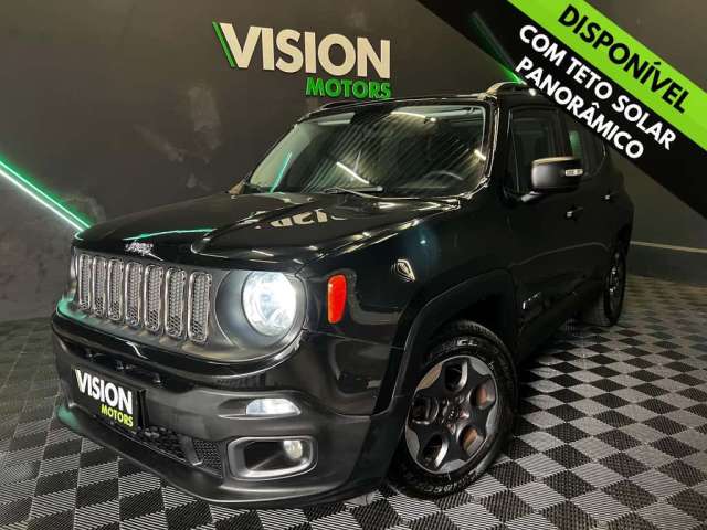 Jeep Renegade Sport 1.8 4x2 Flex 16V Aut.  - Preta - 2015/2016