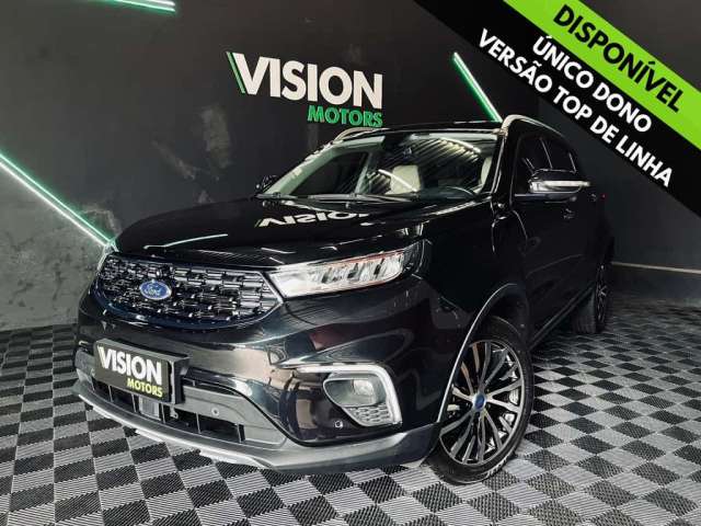 Ford Territory Titanium 1.5 GTDi EcoBo. Aut - Preta - 2020/2021