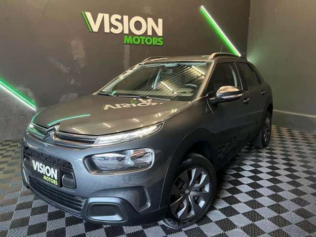 Citroën C4 Cactus C4 CACTUS FEEL BUSINESS 1.6 CÂMBIO AUTOMÁTICO DE 6 MARCHAS - Cinza - 2019/2020