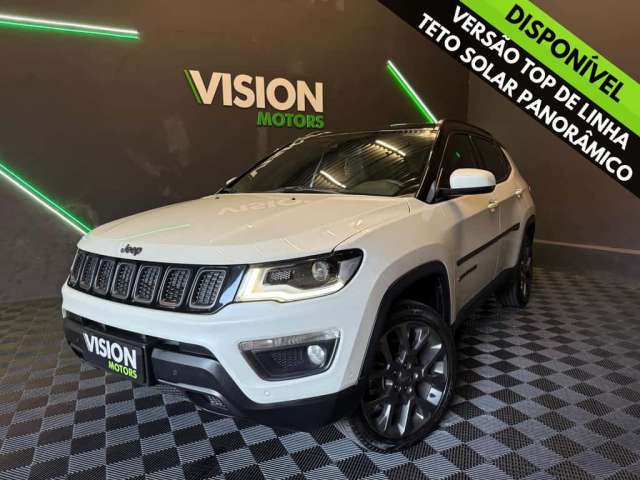 Jeep Compass LIMITED S 2.0 4x4 Diesel 16V Aut. - Branca - 2020/2020