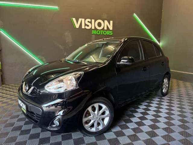 Nissan March SV 1.6 16V FlexStart 5p Aut.  - Preta - 2020/2020