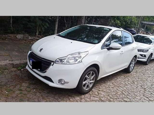 Peugeot 208 Active Pack 1.6 Flex Câmbio Automático - Branca - 2014/2015