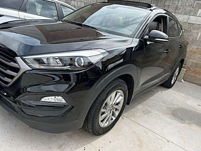 Hyundai Tucson GLS 1.6 Turbo Câmbio Automático com TETO - Preta - 2019/2020