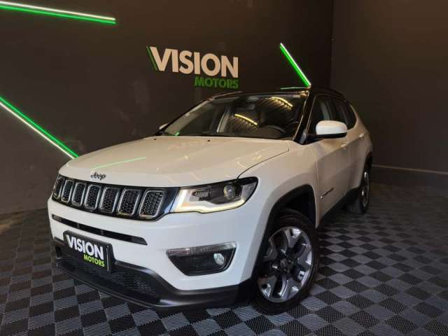 Jeep Compass LONGITUDE 2.0 4x2 Flex 16V Aut. - Branca - 2018/2019