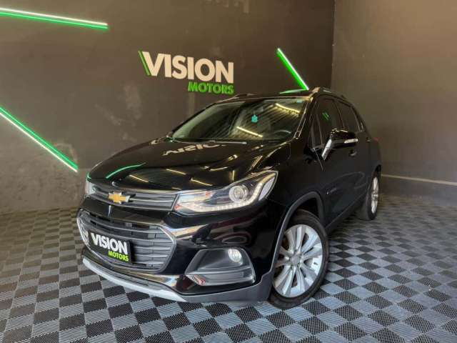 Chevrolet Tracker PREMIER 1.4 TURBO *TOP DE LINHA COM TETO SOLAR* - Preta - 2017/2018