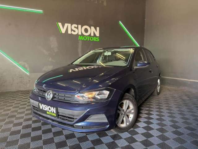 Volkswagen Polo 1.0 FLEX MANUAL - Azul - 2017/2018