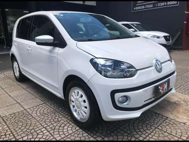 VOLKSWAGEN UP BLACK WHITE RED MA 2015