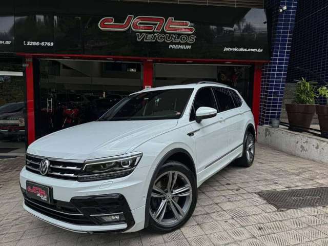 Volkswagen Tiguan Allspac R-Line 350 TSI 2.0 4x4  - Branca - 2019/2019