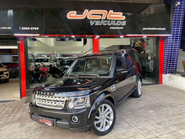 Land Rover Discovery 4 HSE 3.0 4x4 SDV6 Die.Aut - Preta - 2015/2016