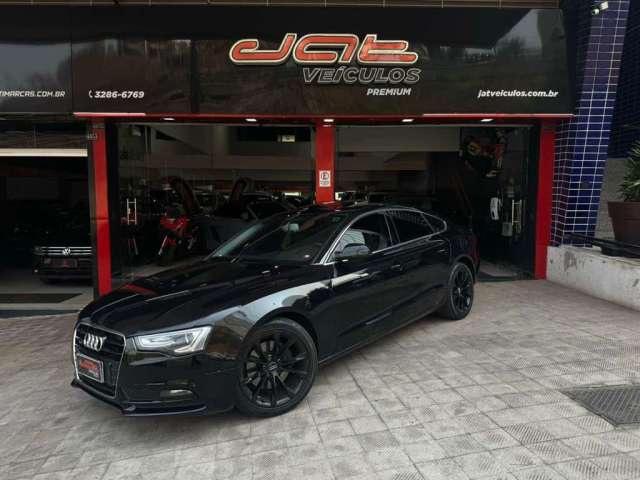 Audi A5 Sportb. 2.0 16V TFSI Quat. S-tronic  - Preta - 2013/2014