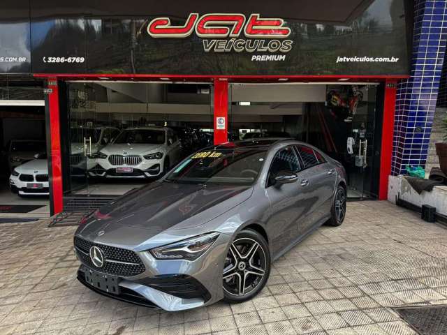 Mercedes-Benz Cla 200 AMG Line 1.3 TB 16V Aut. (Híb.) - Cinza - 2024/2025