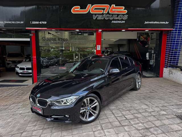 BMW 328 Sport 2.0 16V/2.0 16V Flex 4p  - Preta - 2012/2013