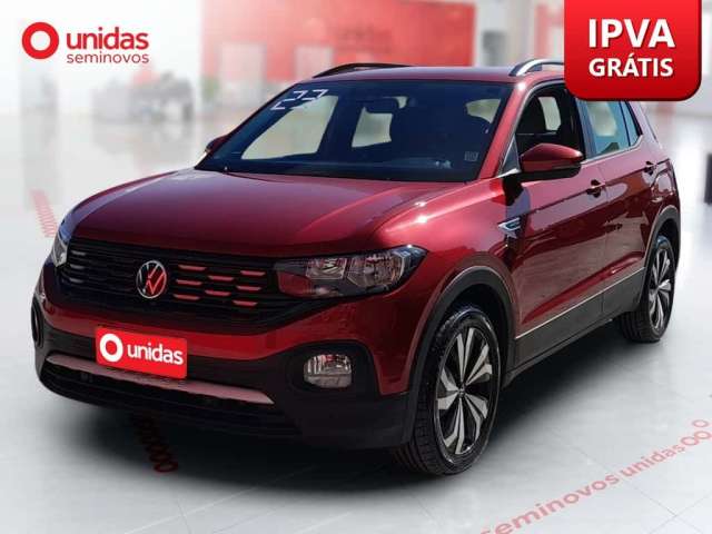 Volkswagen T-cross 2023 1.0 200 tsi total flex comfortline automático