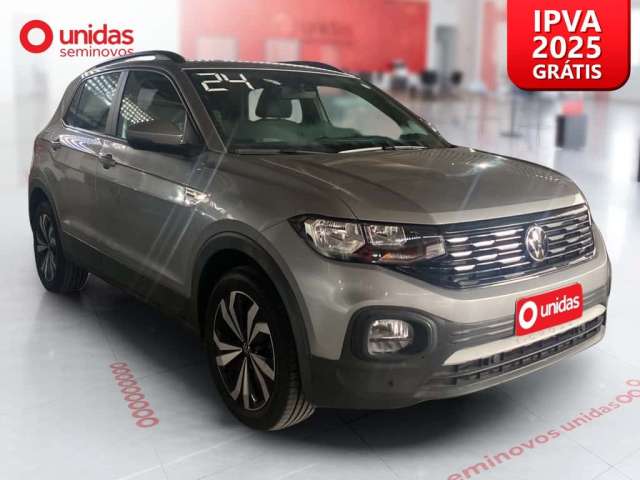 Volkswagen T-cross 2024 1.0 200 tsi total flex comfortline automático