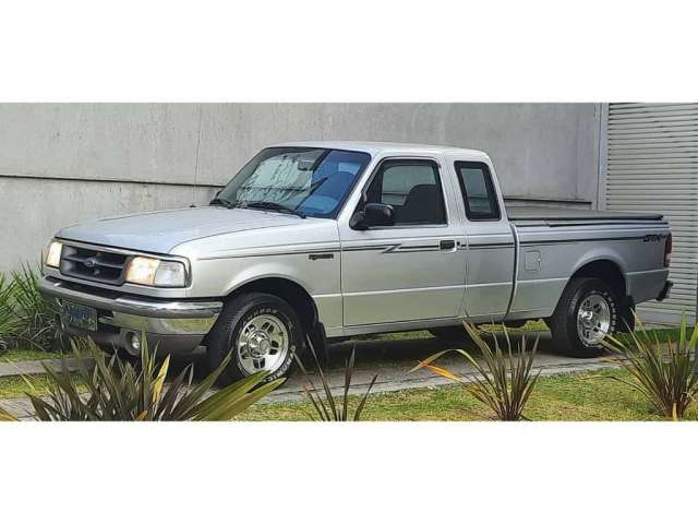 Ford Ranger 4.0 STX 4X2 CE V6 12V GASOLINA 2P MANUAL 1996/1996 - Prata - 1996/1996