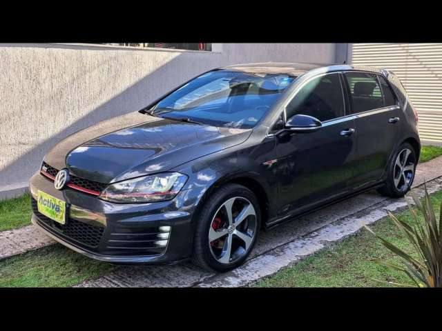 Volkswagen Golf 2.0 TSI GTI 16V TURBO GASOLINA 4P AUTOMÁTICO - 2015/2015 - Cinza - 2015/2015