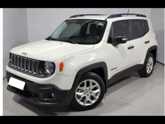 Jeep Renegade 1.8 16V FLEX SPORT 4P AUTOMÁTICO 2018/2018 - Branca - 2018/2018