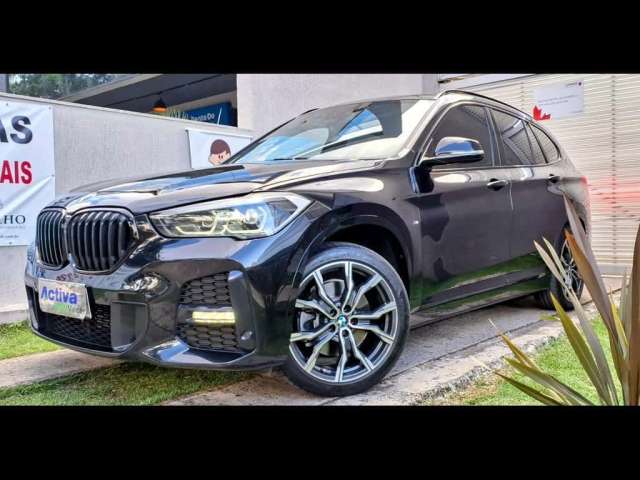 BMW X1 2.0 16V TURBO ACTIVEFLEX SDRIVE20I M SPORT 4P AUTOMÁTICO  2022 a 2022 - Preta - 2022/2022