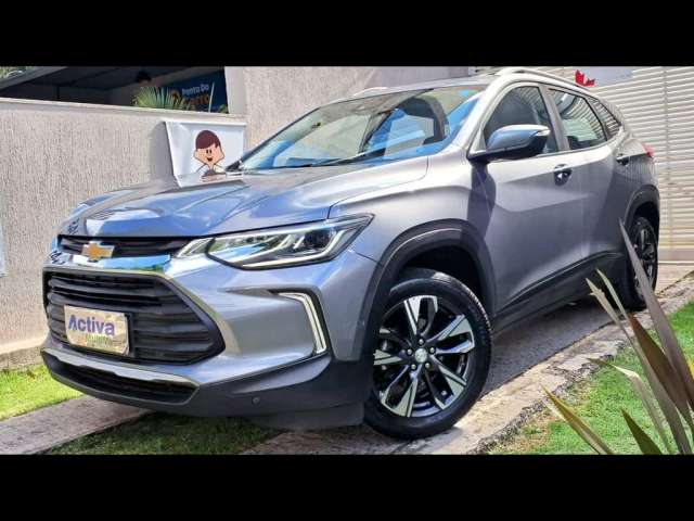 Chevrolet Tracker TRACKER 1.2 TURBO FLEX AUTOMÁTICO  2020/2021 - Cinza - 2020/2021