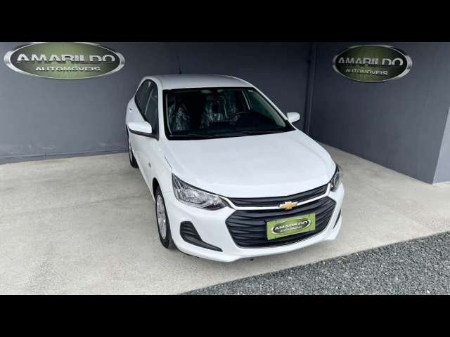 Chevrolet Onix HATCH LT 1.0 12V Flex 5p Mec.  - Branca - 2020/2021